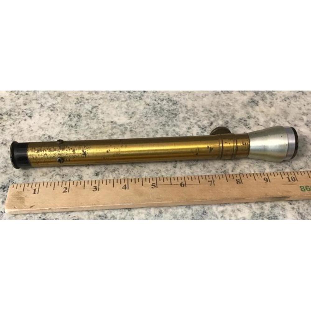 Antique RW Nautical Maritime Brass Telescope 10” Long